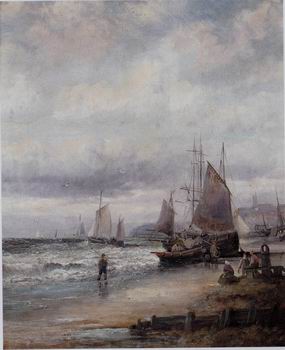 Seascape, boats, ships and warships. 06